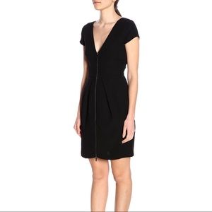 NWT A/X Armani Exchange Poly Crepe Dress (Black)